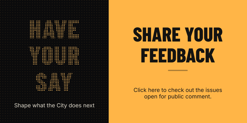 Have Your Say - Share Public Comment